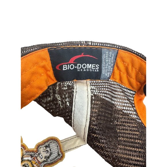 The Simpsons Old School Homer Brown Bio Domes Baseball Cap Hat Sz Kids - Picture 7 of 11